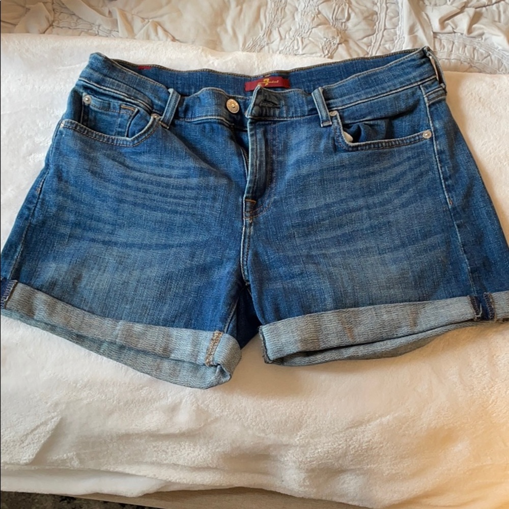 7 for all mankind Jean shorts
